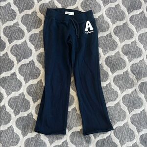 Abercrombie & Fitch Kids Navy Joggers with Logo